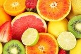 Tęczowe tutti frutti – owocowa kompozycja Fototapety do Kuchni Fototapeta