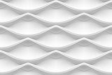 Vector seamless abstract geometric 3d waves pattern Tapety 3D Tapeta
