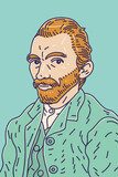 Vincent van Gogh (1853 – 1890) was a Dutch post-impressionist painter who is among the most famous and influential figures in the history of Western art. Van Gogh Obraz