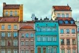 Warszawa – stare miasto w nowym kolorze
 Architektura Fototapeta