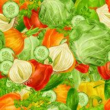 Warzywa wymieszać Tapety Owoce i Warzywa Tapeta