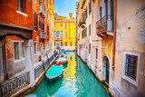 Wenecja – kanał na Wyspie Burano
 Architektura Fototapeta