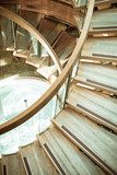 Wooden staircase  Schody Fototapeta