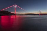 Yavuz Sultan Selim Bridge Istanbul, Turkey Mosty Obraz