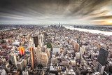 Z lotu ptaka. Nowy Jork- panorama  Fototapety Miasta Fototapeta