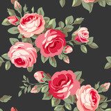 z różowymi różami Tapety Do przedpokoju Tapeta