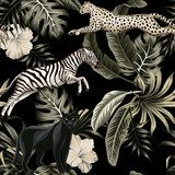 Zajrzyjmy do środka dżungli Tapety Zwierzęta Tapeta