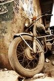 Zakurzony motocykl
 Retro - Vintage Obraz