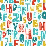 Zbiór liter łacińskich,. Alfabet angielski, projekt Tapety Napisy Tapeta