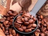 Ziarna kawy – miarka na espresso
 Obrazy do Jadalni Obraz