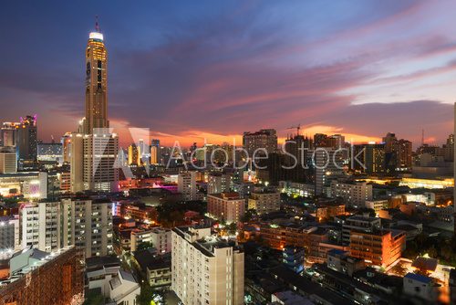 Wieczory w Bangkoku... Fototapety do Salonu Fototapeta