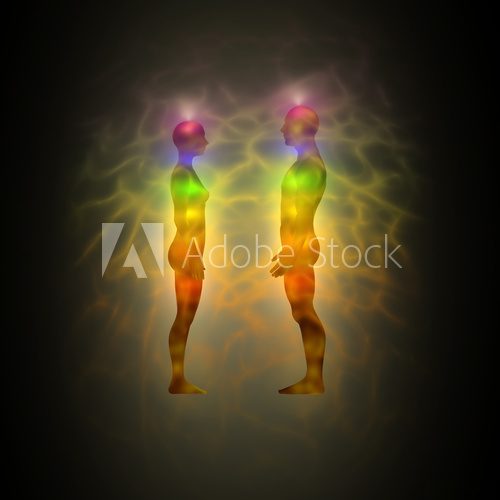 Aura - energy body - healing energy  Orientalne Fototapeta