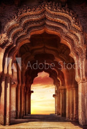 Old temple in India  Architektura Obraz