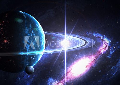 Beautiful space. Elements of this image furnished by NASA  Fototapety Kosmos Fototapeta