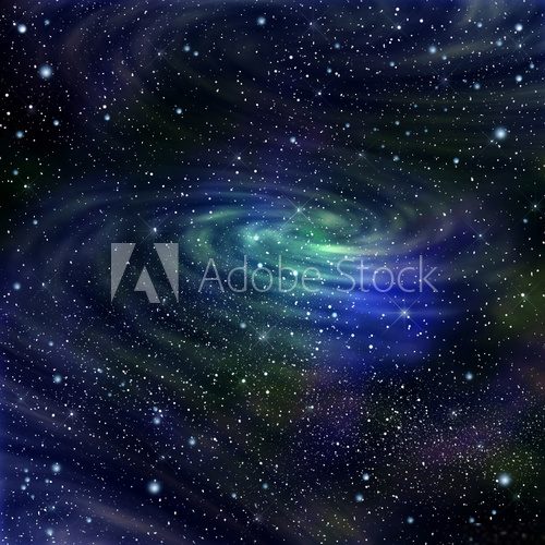 Space galaxy image,illustration  Fototapety Kosmos Fototapeta
