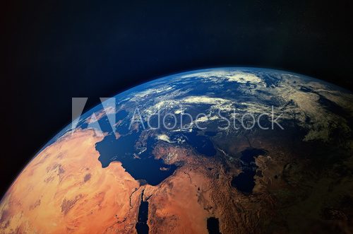 Earth from Space  Fototapety Kosmos Fototapeta