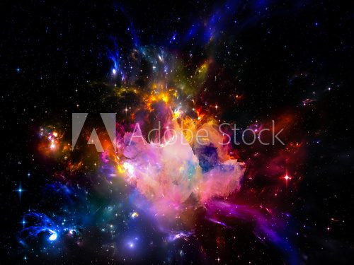 Cosmic Nebula  Fototapety Kosmos Fototapeta