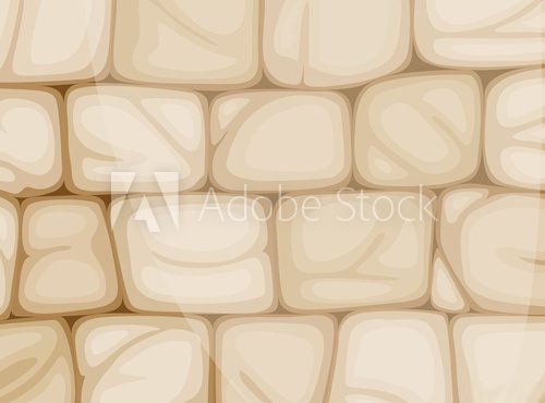 A wall made of bricks  Mur Fototapeta
