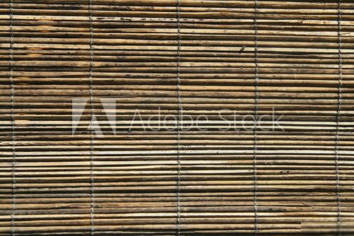 Bamboo wood texture ,Thai handwork  Tekstury Fototapeta