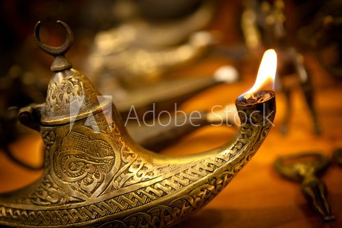 Arabian Lamp  Orientalne Fototapeta