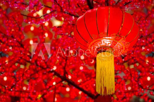 Chinese lanterns  Orientalne Fototapeta