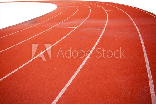 Running Track  Stadion Fototapeta
