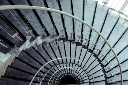 spiral staircase  Schody Fototapeta