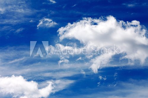 blue sky background  Niebo Fototapeta