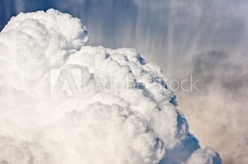 cumulonimbus stormy cloud  Niebo Fototapeta