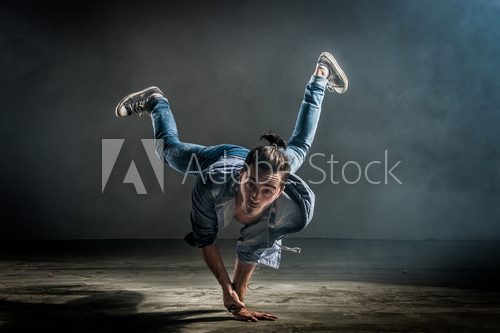 Danseur breakdance  Fototapety do Pokoju Nastolatka Fototapeta