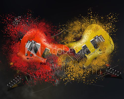 Electric guitar  Fototapety do Pokoju Nastolatka Fototapeta
