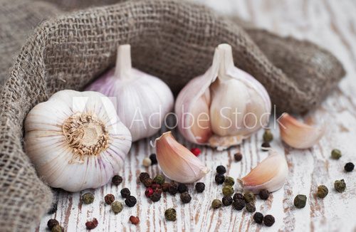 Garlic  Plakaty do kuchni Plakat