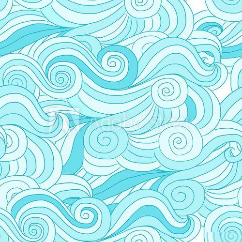 Abstract wave pattern for your design  Na meble Naklejka