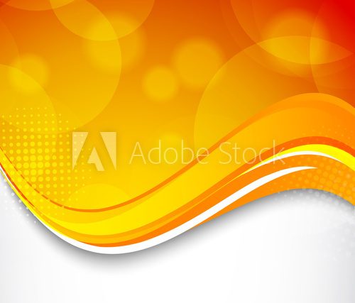 Abstract orange background  Na meble Naklejka