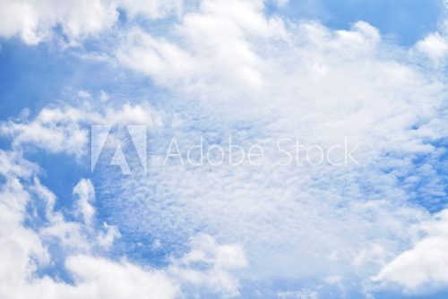 Sky cloud  Na sufit Naklejka