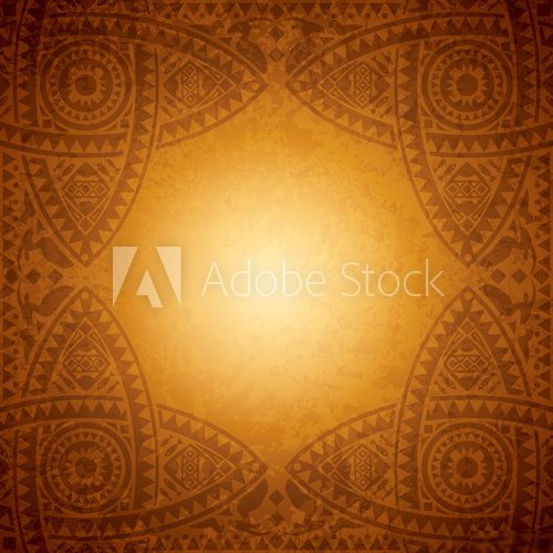 African background design template for cover design.  Afryka Fototapeta