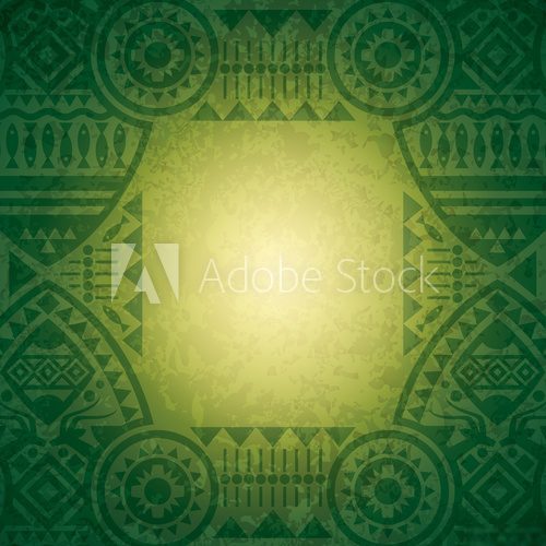 African background design template for cover design.  Afryka Fototapeta