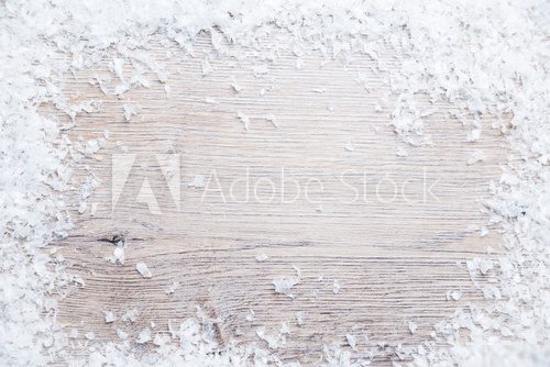 Hintergrund mit Schnee  Na lodówkę Naklejka