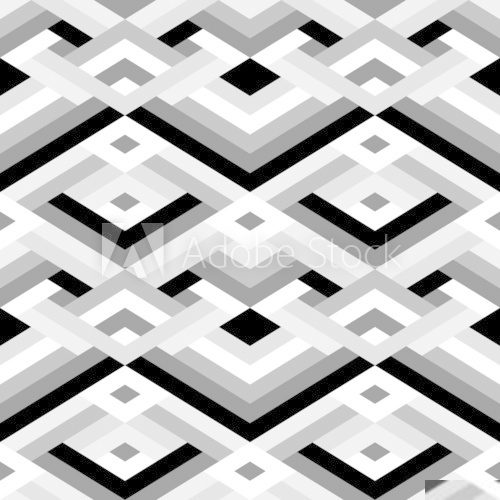 Geometric Seamless Pattern  Na meble Naklejka