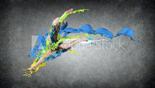 Gymnast girl  Ludzie Obraz