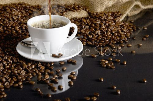 Kaffee  Kawa Fototapeta