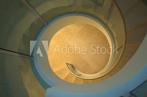 Majestic Spiral Staircase Abstract  Schody Fototapeta