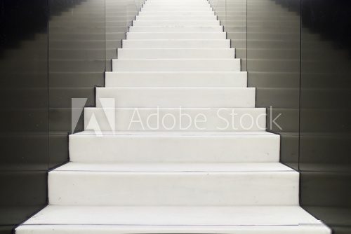 Concrete stairs  Schody Fototapeta