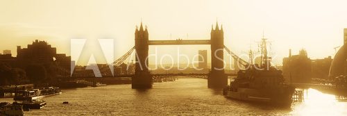 Thames River London  Fototapety Mosty Fototapeta