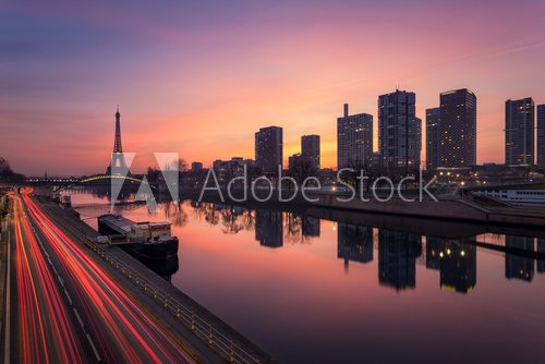 Paris sunrise / Paris lever de soleil  Fototapety Miasta Fototapeta