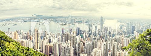 panorama of hong kong ,China  Fototapety Miasta Fototapeta