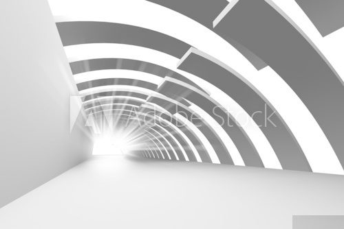 white structure path  Optycznie Powiększające Fototapeta
