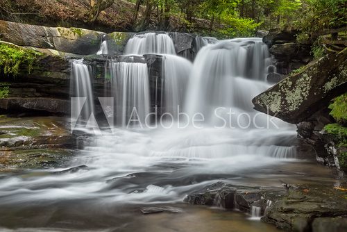 West Virginia's Dunloup Falls  Fototapety Wodospad Fototapeta