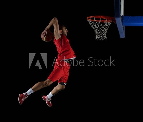 basketball player in action  Sport Plakat