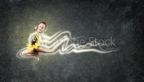 Gymnast girl  Ludzie Plakat